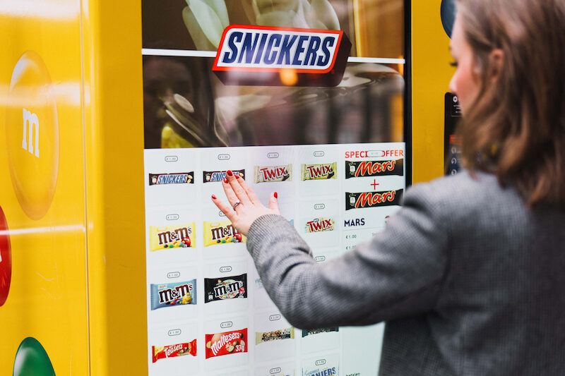 Swiss firm Selecta works on next generation confectionery vending with Mars Wrigley