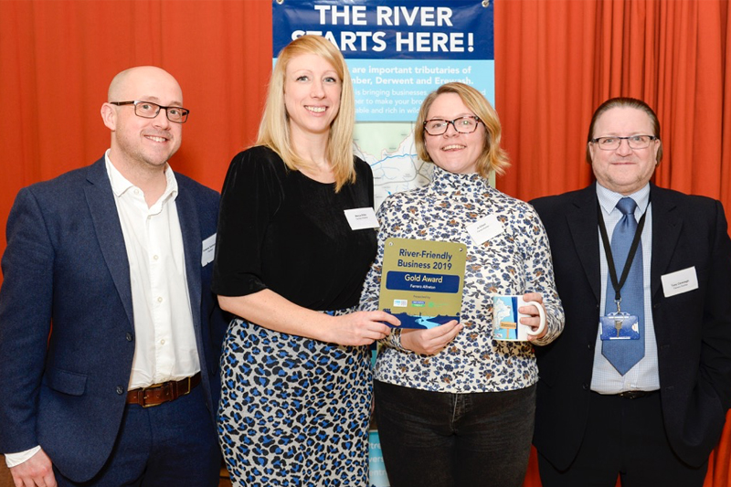 Ferrero wins environmental Gold for river protection